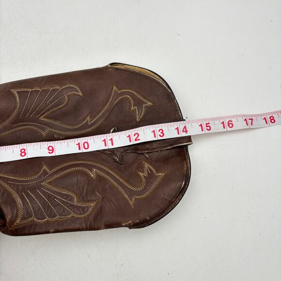 Vintage Ant Eater Leather Western Boots Men\'s 9.5D Cowboy Workwear main image 13